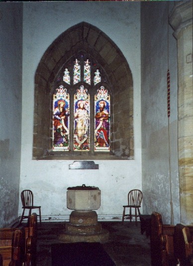 Baptismal Font St Nicholas Church, West Tanfield 